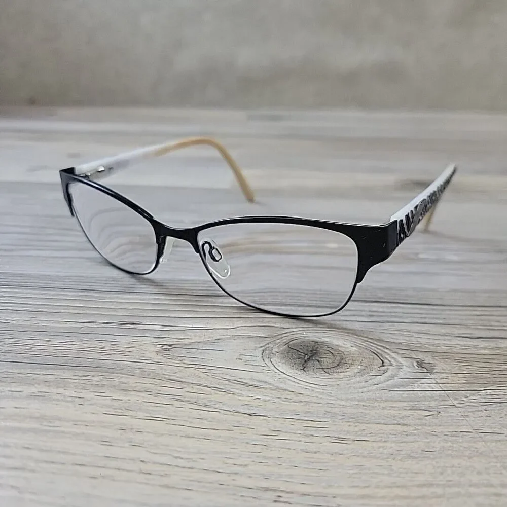 Via Spiga Zyloware Eyeglasses Full‎ Rim FRAMES ONLY 53-16 135